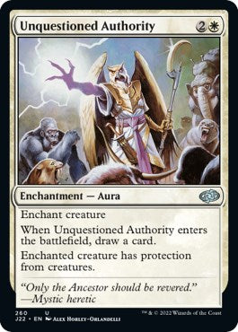Unquestioned Authority [Jumpstart 2022] | Pegasus Games WI