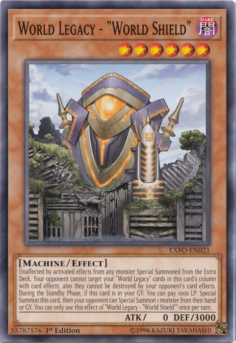 World Legacy - "World Shield" [EXFO-EN021] Common | Pegasus Games WI