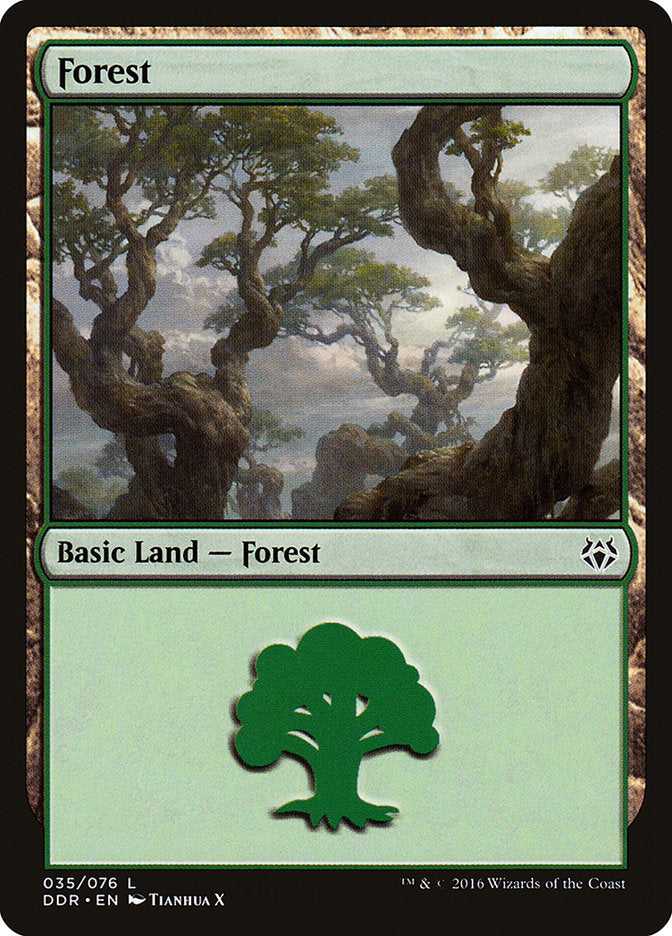 Forest (35) [Duel Decks: Nissa vs. Ob Nixilis] | Pegasus Games WI