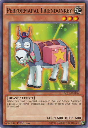 Performapal Friendonkey [SP15-EN026] Common | Pegasus Games WI