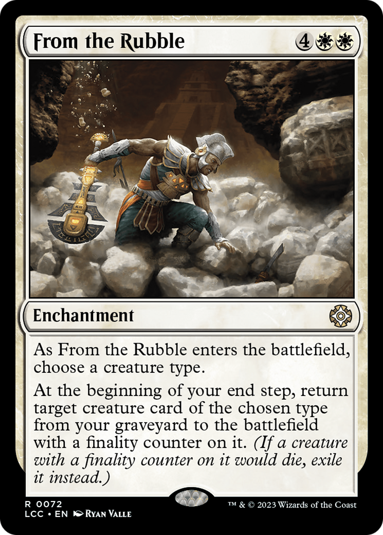 From the Rubble [The Lost Caverns of Ixalan Commander] | Pegasus Games WI