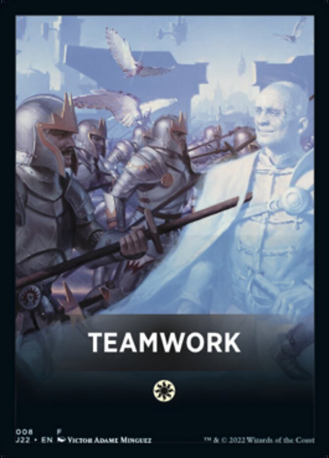 Teamwork Theme Card [Jumpstart 2022 Front Cards] | Pegasus Games WI