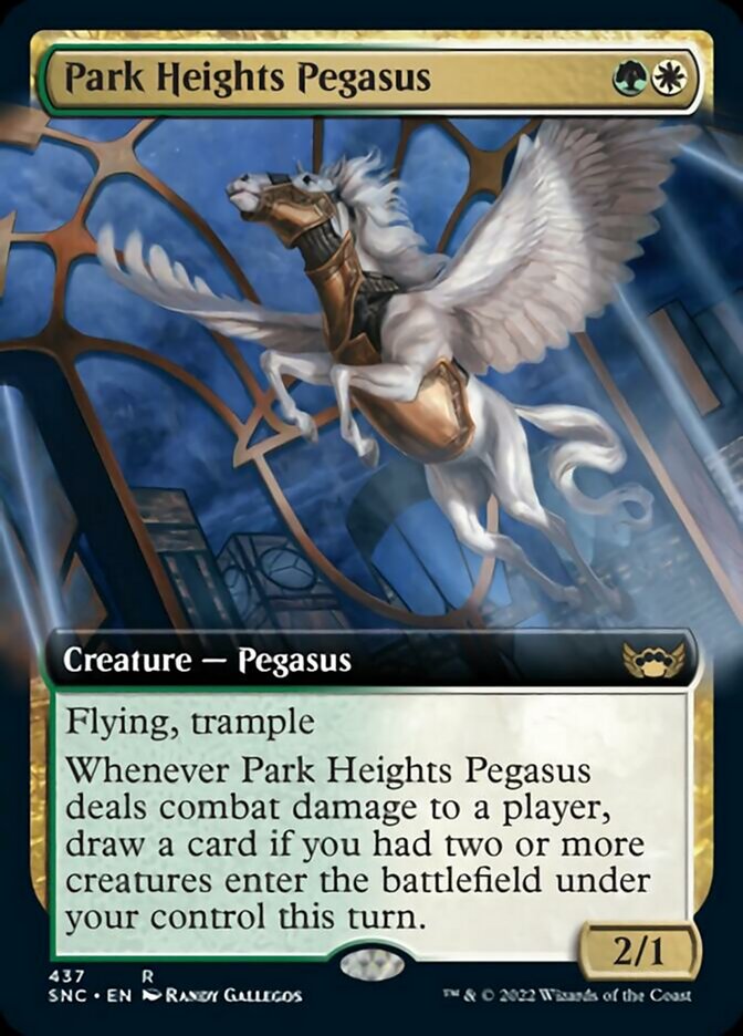 Park Heights Pegasus (Extended Art) [Streets of New Capenna] | Pegasus Games WI