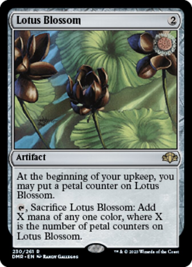 Lotus Blossom [Dominaria Remastered] | Pegasus Games WI
