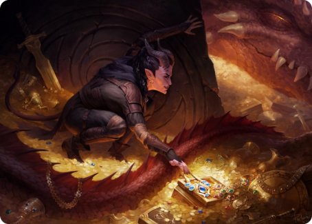 Hoard Robber Art Card [Dungeons & Dragons: Adventures in the Forgotten Realms Art Series] | Pegasus Games WI