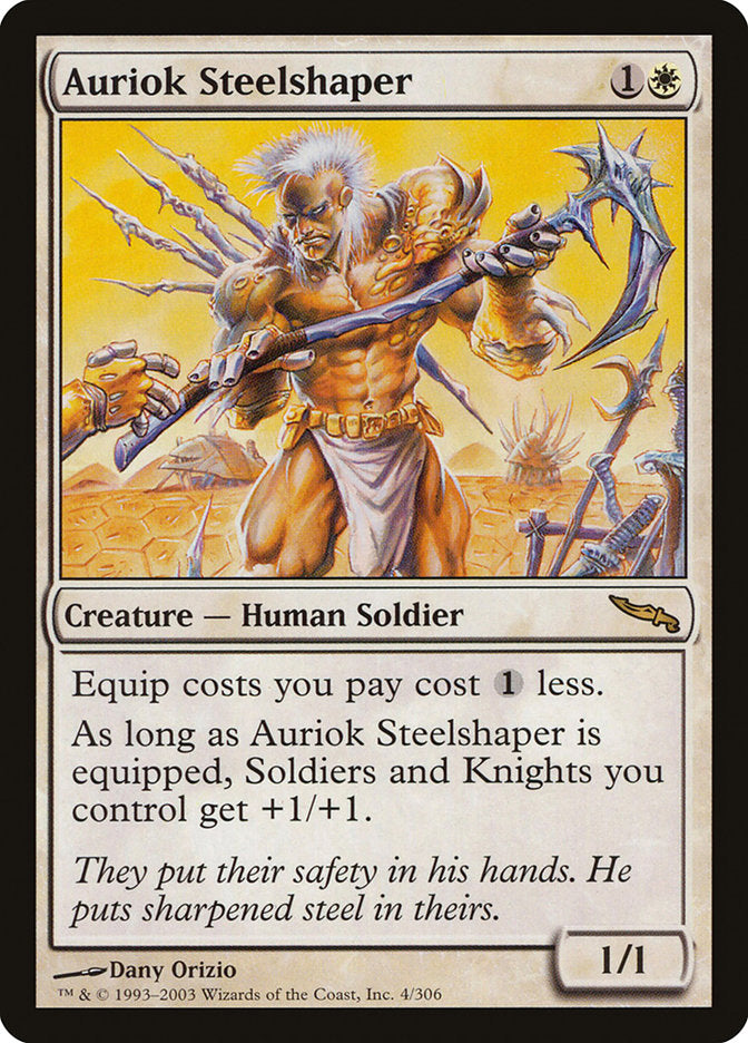 Auriok Steelshaper [Mirrodin] | Pegasus Games WI