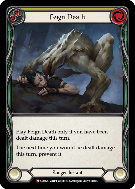 Feign Death [CRU125] 1st Edition Normal | Pegasus Games WI