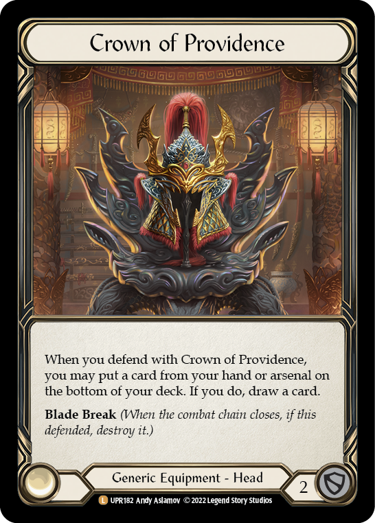 Crown of Providence [UPR182] (Uprising)  Cold Foil | Pegasus Games WI