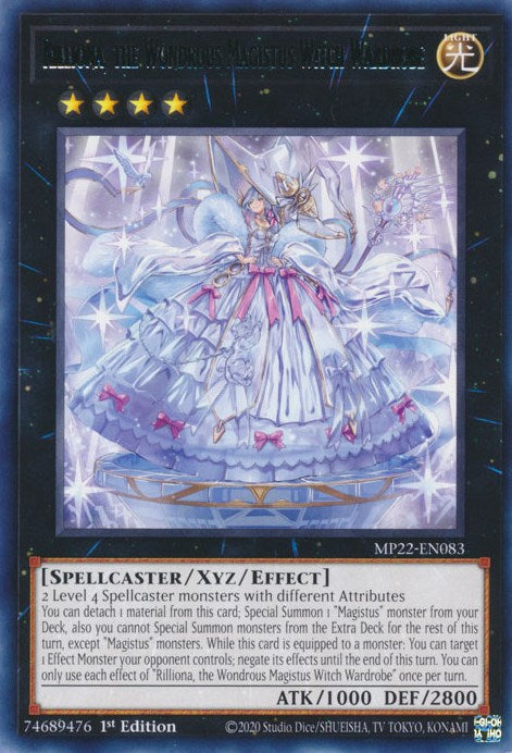 Rilliona, the Wondrous Magistus Witch Wardrobe [MP22-EN083] Rare | Pegasus Games WI