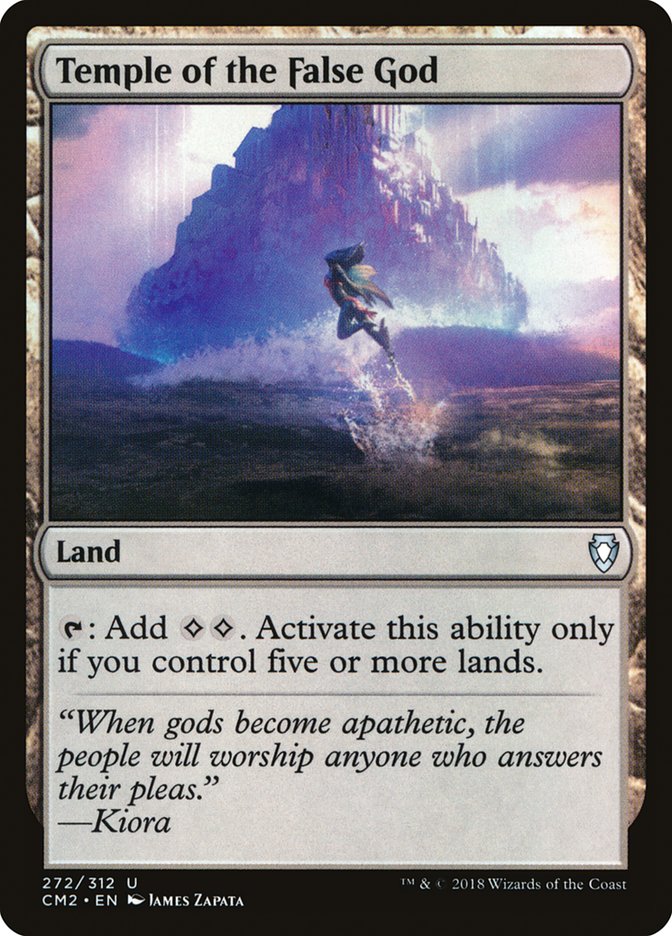 Temple of the False God (272/312) [Commander Anthology Volume II] | Pegasus Games WI