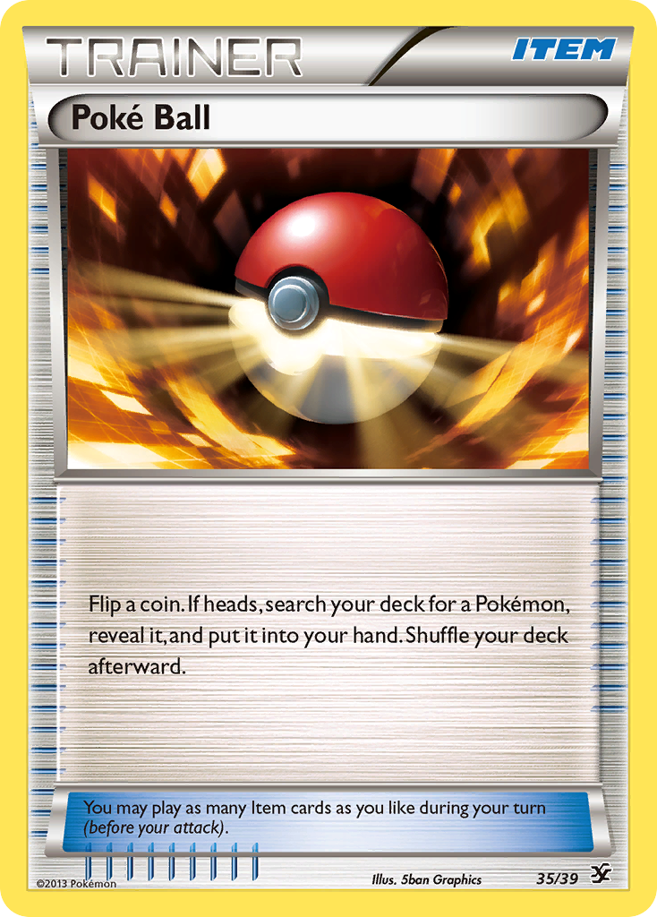 Poke Ball (35/39) [XY: Kalos Starter Set] | Pegasus Games WI