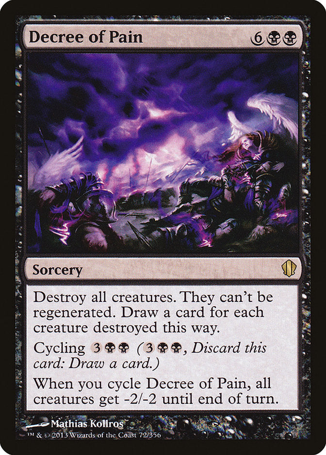 Decree of Pain [Commander 2013] | Pegasus Games WI