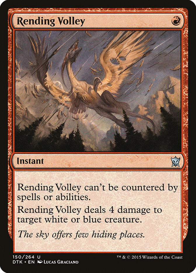 Rending Volley [Dragons of Tarkir] | Pegasus Games WI