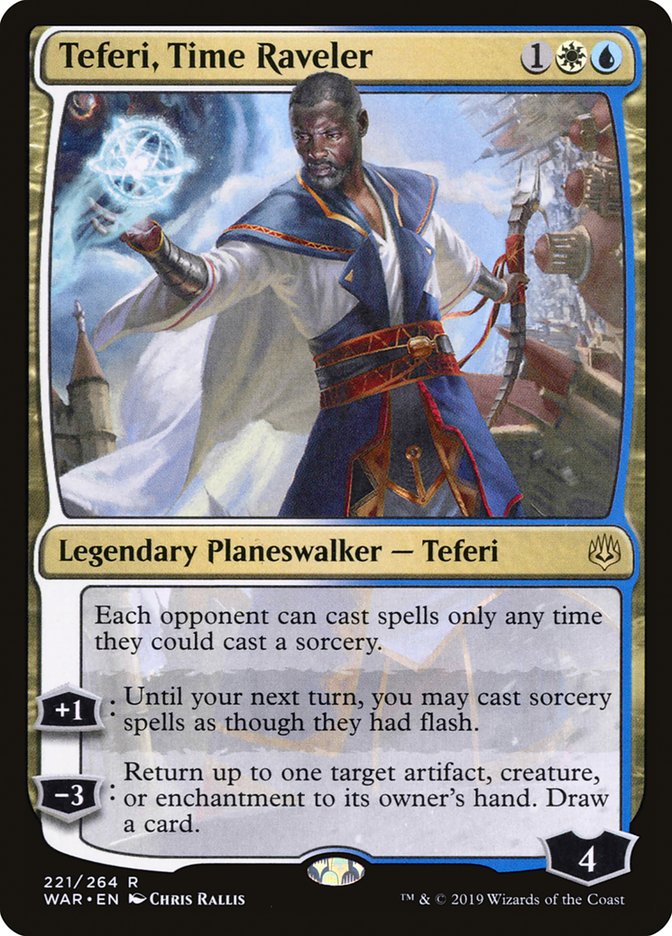 Teferi, Time Raveler [War of the Spark] | Pegasus Games WI