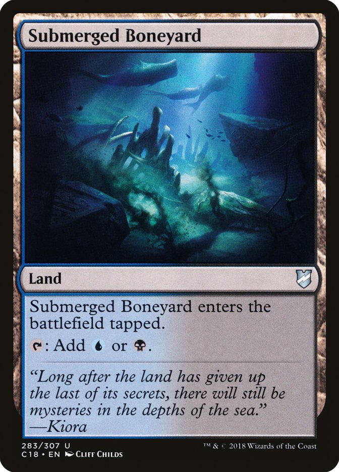 Submerged Boneyard [Commander 2018] | Pegasus Games WI