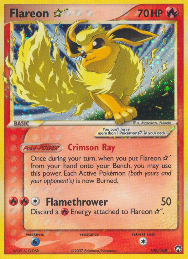 Flareon Star (100/108) [EX: Power Keepers] | Pegasus Games WI