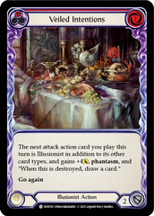 Veiled Intentions (Red) [EVR150] (Everfest)  1st Edition Rainbow Foil | Pegasus Games WI