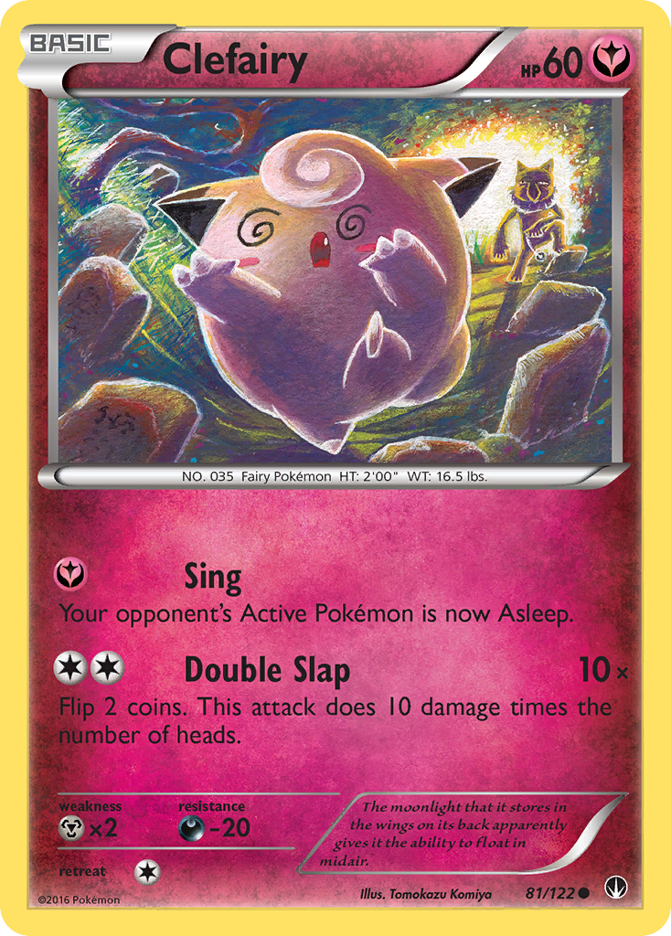 Clefairy (81/122) [XY: BREAKpoint] | Pegasus Games WI