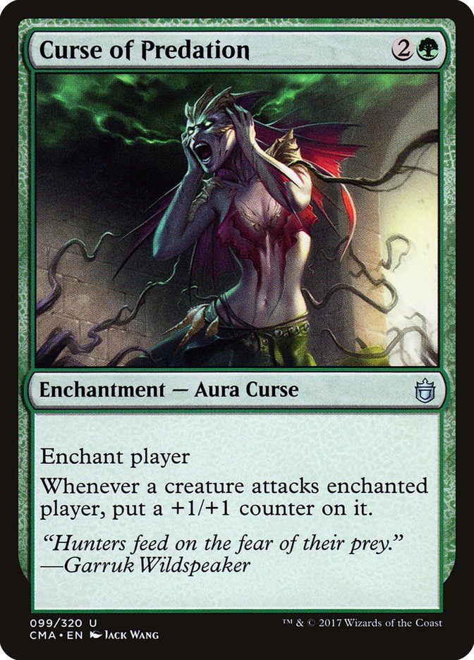 Curse of Predation [Commander Anthology] | Pegasus Games WI