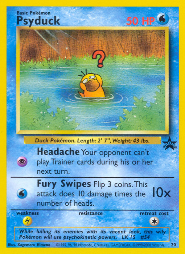 Psyduck (20) [Wizards of the Coast: Black Star Promos] | Pegasus Games WI