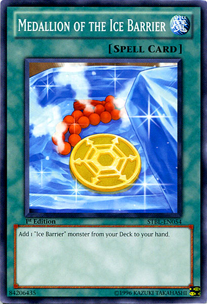 Medallion of the Ice Barrier [STBL-EN054] Common | Pegasus Games WI