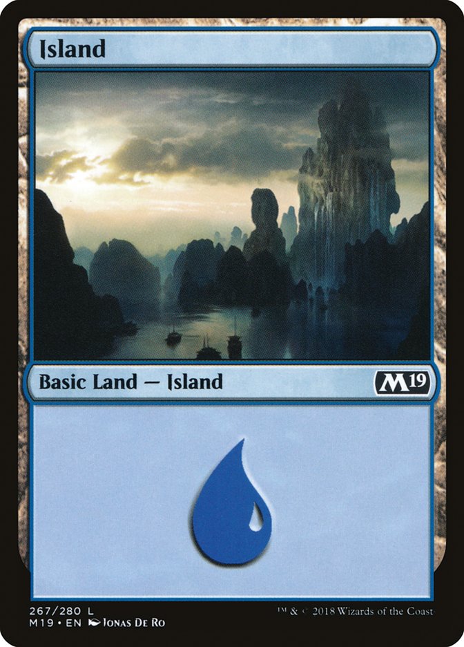 Island (267) [Core Set 2019] | Pegasus Games WI