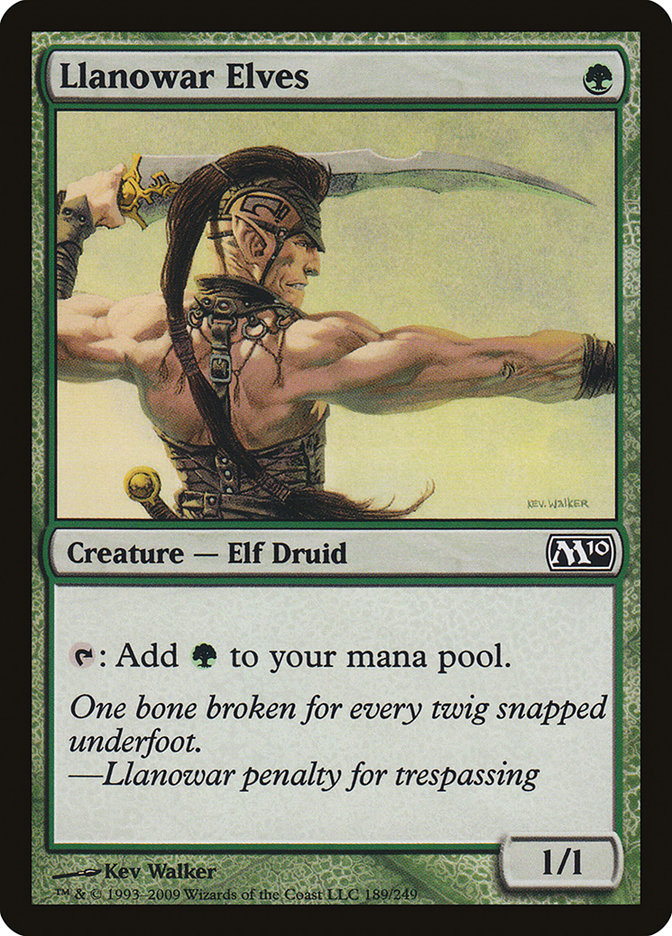 Llanowar Elves [Magic 2010] | Pegasus Games WI