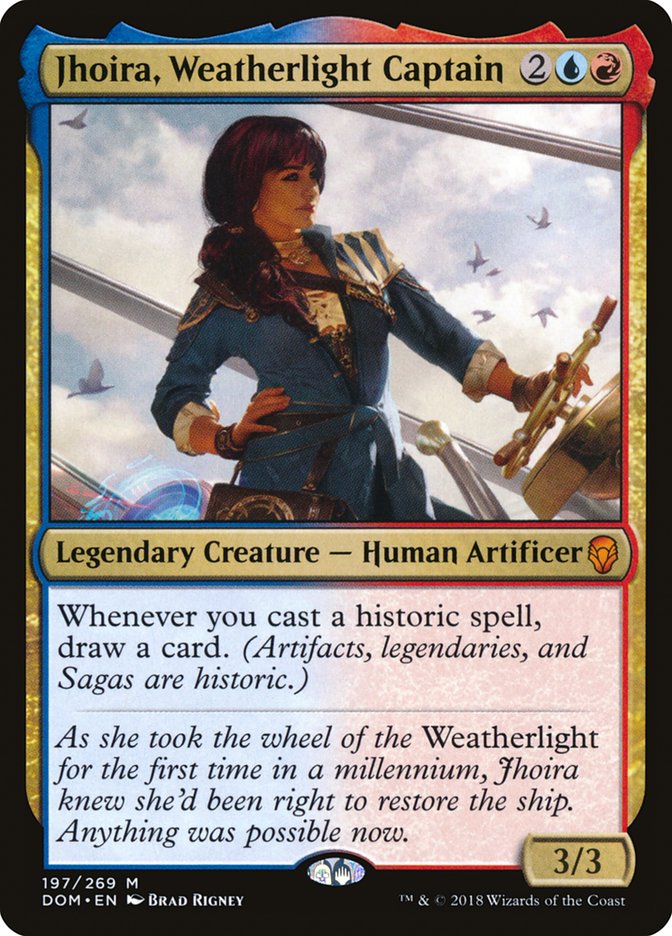 Jhoira, Weatherlight Captain [Dominaria] | Pegasus Games WI