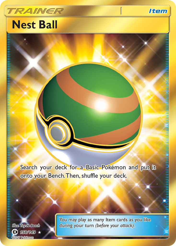 Nest Ball (158/149) [Sun & Moon: Base Set] | Pegasus Games WI