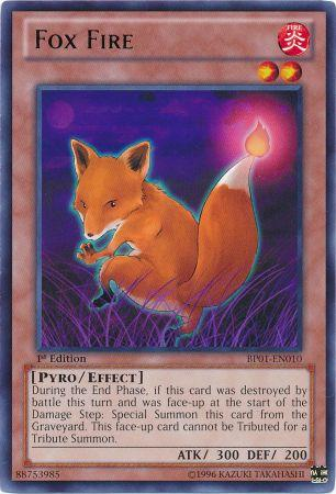 Fox Fire [BP01-EN010] Rare | Pegasus Games WI