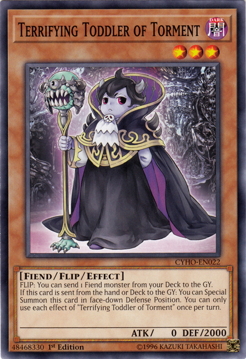 Terrifying Toddler of Torment [CYHO-EN022] Common | Pegasus Games WI