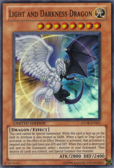 Light and Darkness Dragon [STOR-ENSE1] Super Rare | Pegasus Games WI