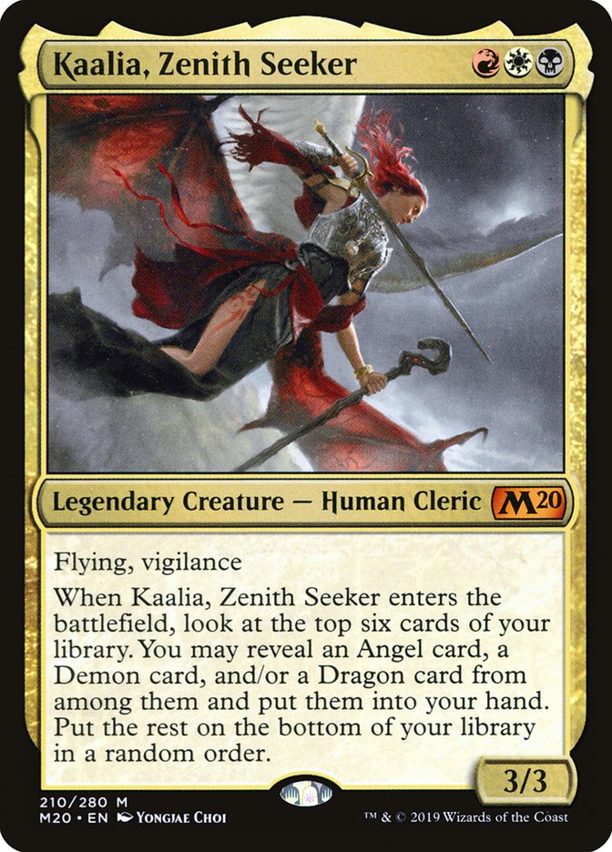 Kaalia, Zenith Seeker [Core Set 2020] | Pegasus Games WI