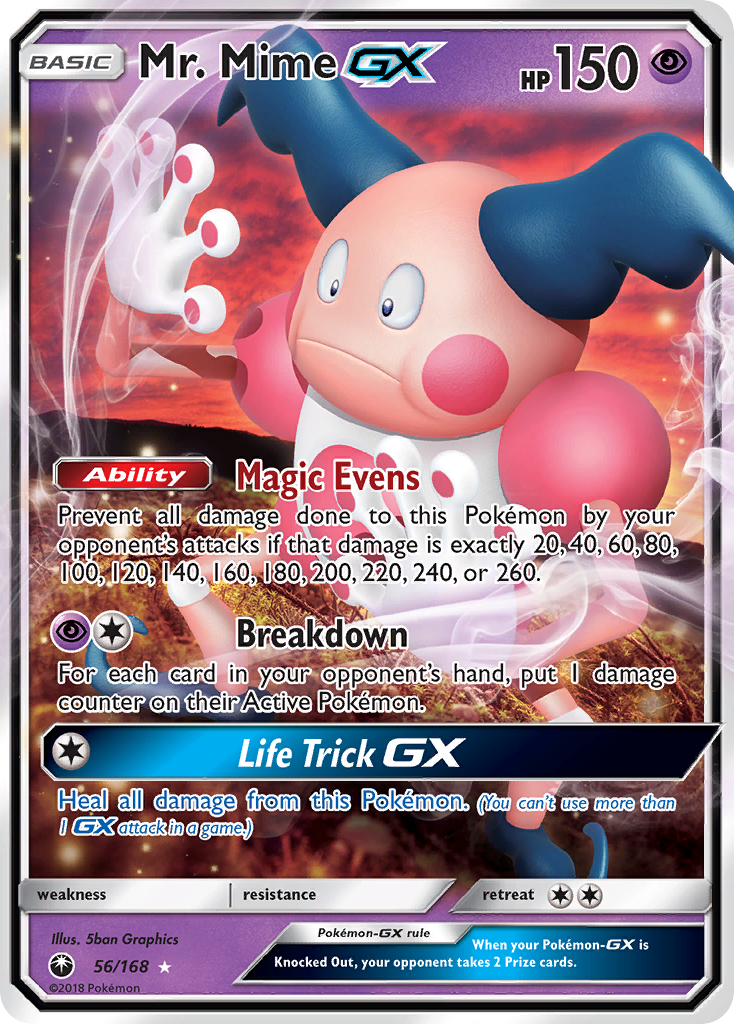 Mr. Mime GX (56/168) [Sun & Moon: Celestial Storm] | Pegasus Games WI