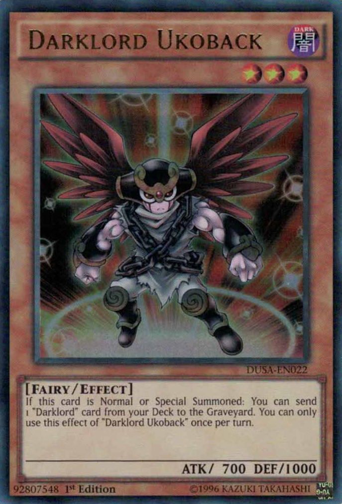Darklord Ukoback [DUSA-EN022] Ultra Rare | Pegasus Games WI