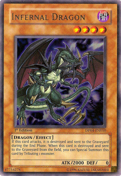 Infernal Dragon [DP04-EN010] Ultra Rare | Pegasus Games WI