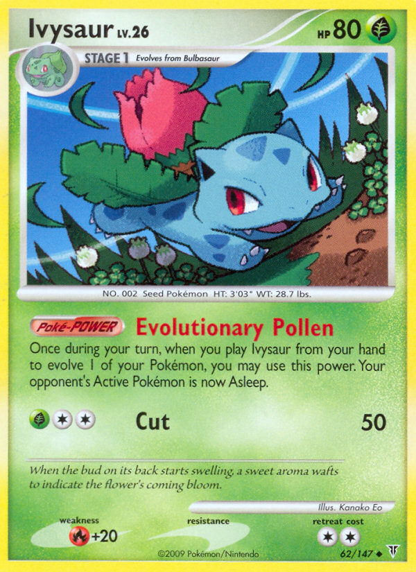 Ivysaur (62/147) [Platinum: Supreme Victors] | Pegasus Games WI