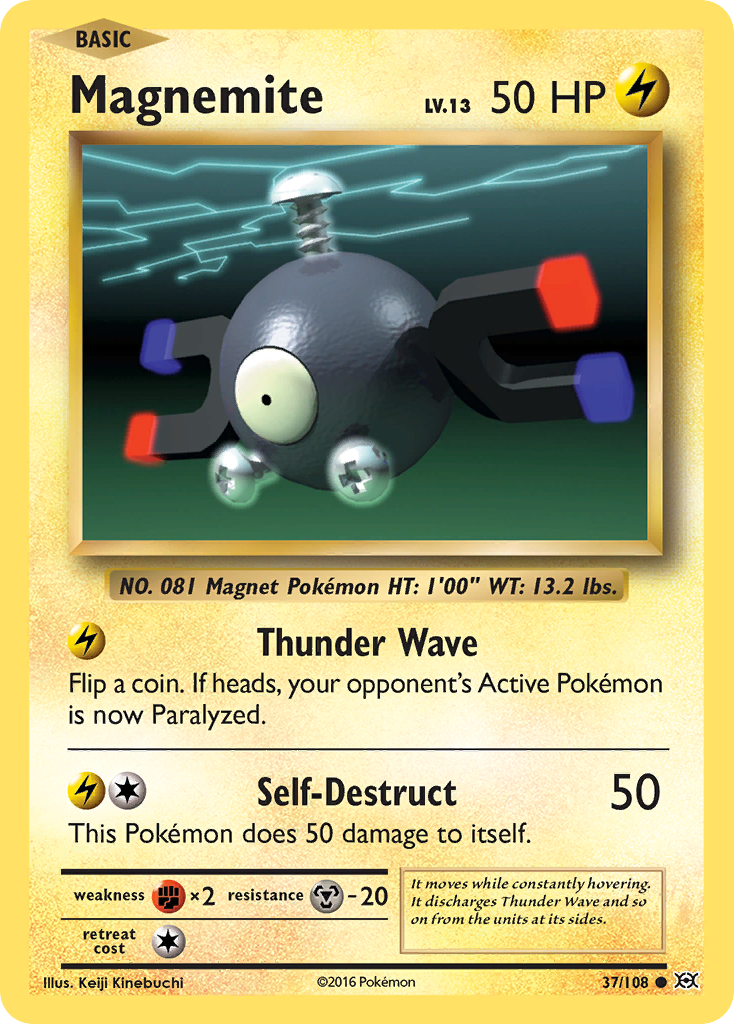 Magnemite (37/108) [XY: Evolutions] | Pegasus Games WI