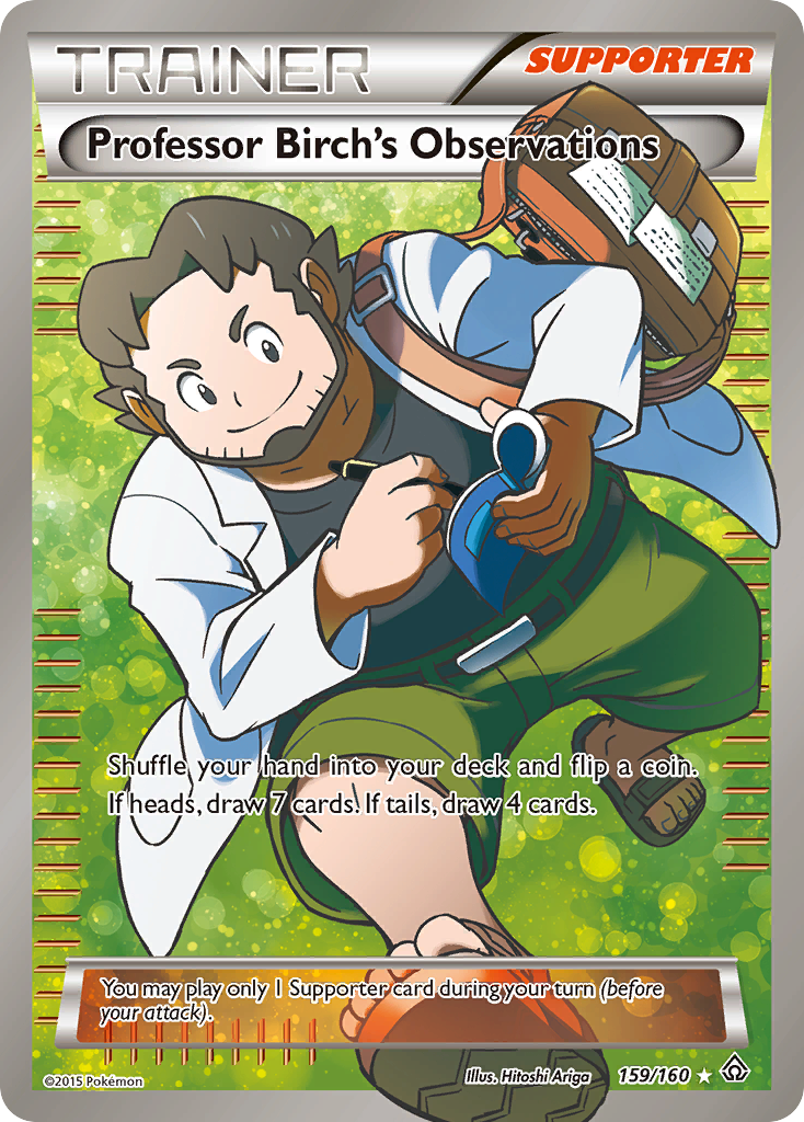 Professor Birch's Observations (159/160) [XY: Primal Clash] | Pegasus Games WI