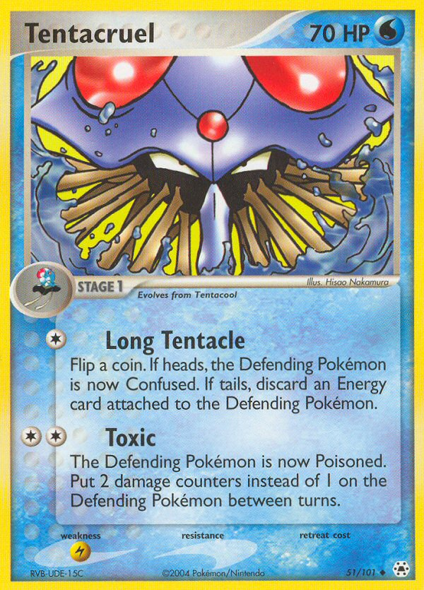 Tentacruel (51/101) [EX: Hidden Legends] | Pegasus Games WI