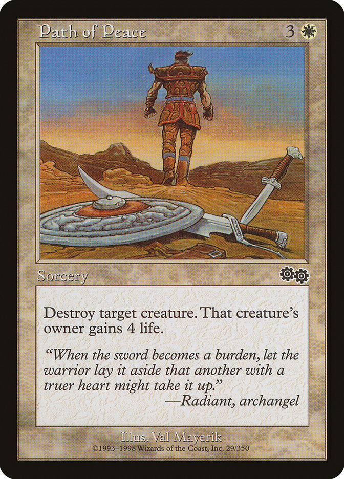 Path of Peace [Urza's Saga] | Pegasus Games WI