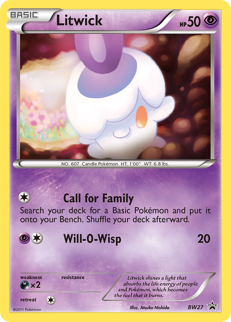 Litwick (BW27) [Black & White: Black Star Promos] | Pegasus Games WI