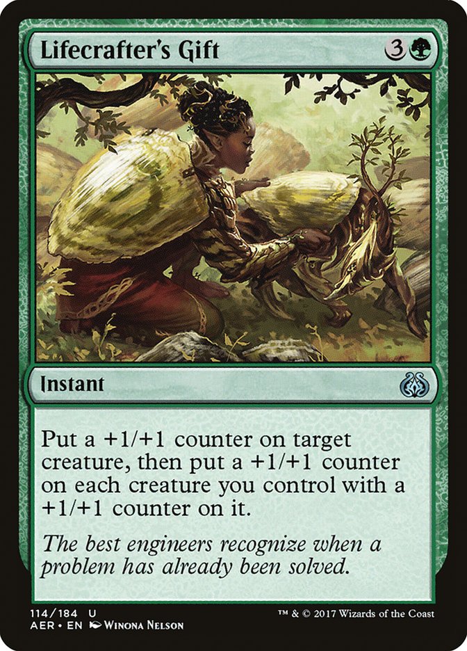 Lifecrafter's Gift [Aether Revolt] | Pegasus Games WI