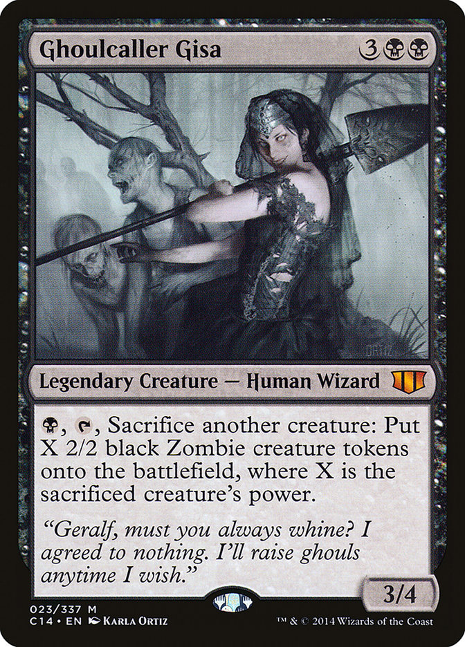 Ghoulcaller Gisa [Commander 2014] | Pegasus Games WI