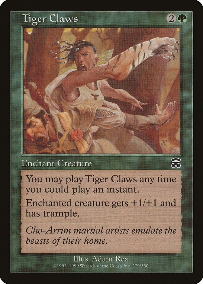 Tiger Claws [Mercadian Masques] | Pegasus Games WI