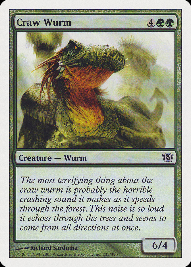 Craw Wurm [Ninth Edition] | Pegasus Games WI