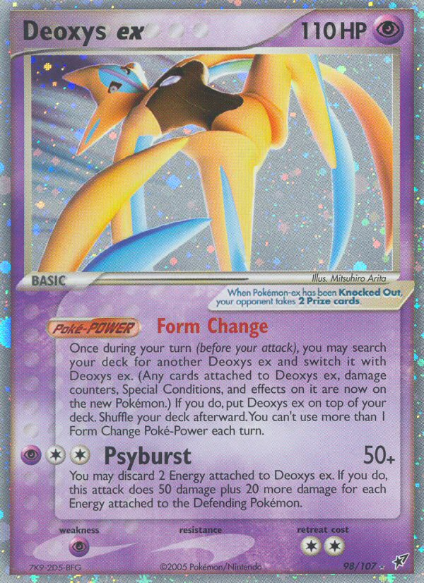 Deoxys ex (98/107) [EX: Deoxys] | Pegasus Games WI