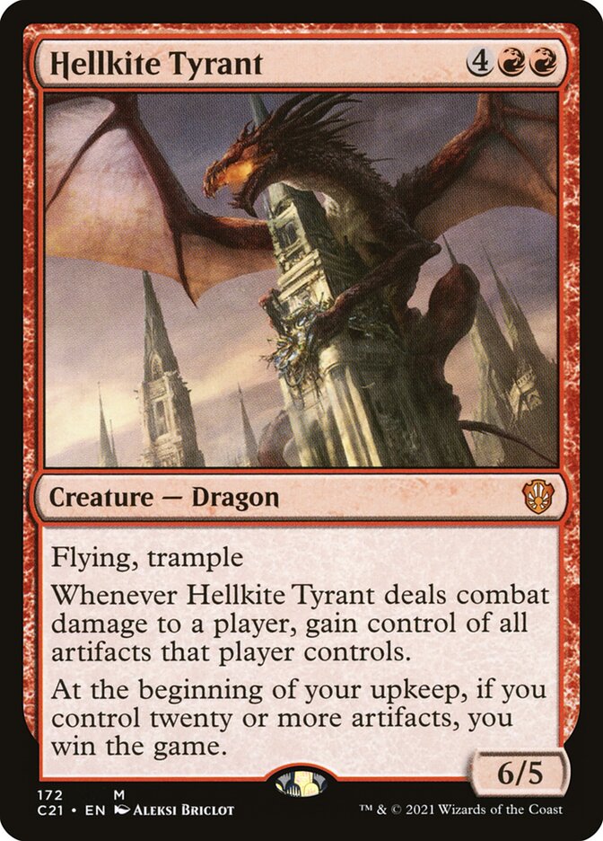 Hellkite Tyrant [Commander 2021] | Pegasus Games WI