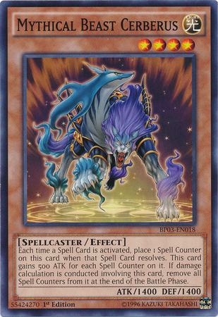 Mythical Beast Cerberus [BP03-EN018] Common | Pegasus Games WI