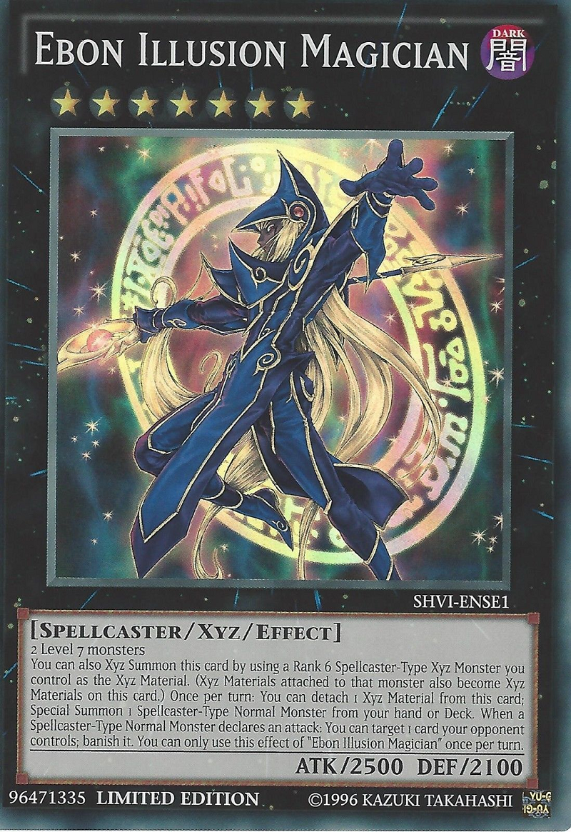 Ebon Illusion Magician [SHVI-ENSE1] Super Rare | Pegasus Games WI